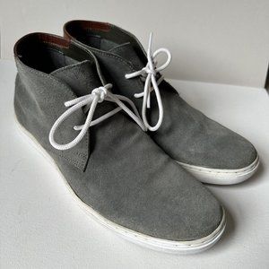 Leather Suede Casual Shoes Kenneth Cole Reaction Size 9.5